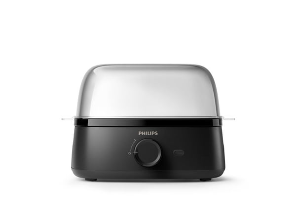 Philips Series 3000 HD9137 - Eggkoker - 400 W - mørkesvart