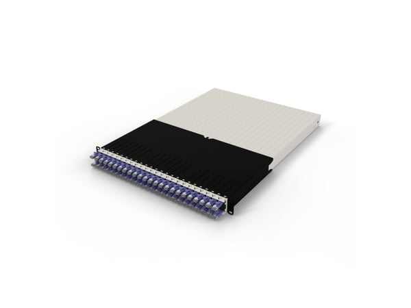 PATCHBOX patchbox.one - Kabelindragningssystem - CAT 6a - STP - RAL 9005 - 30U