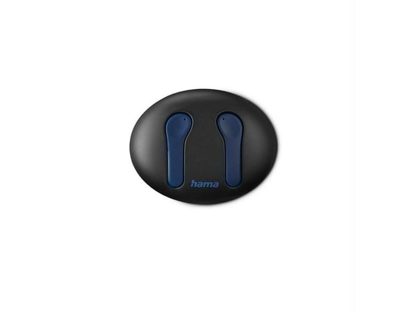 Hama Spirit Unchained, True Wireless Stereo (TWS), 20 - 20000 Hz, Musikk, 45 g, Hodesett, Svart, Blå
