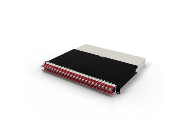 PATCHBOX .one / 8RU / STP / Red, 0,8 m, Cat6a, U/FTP (STP), RJ-45, RJ-45, Rød