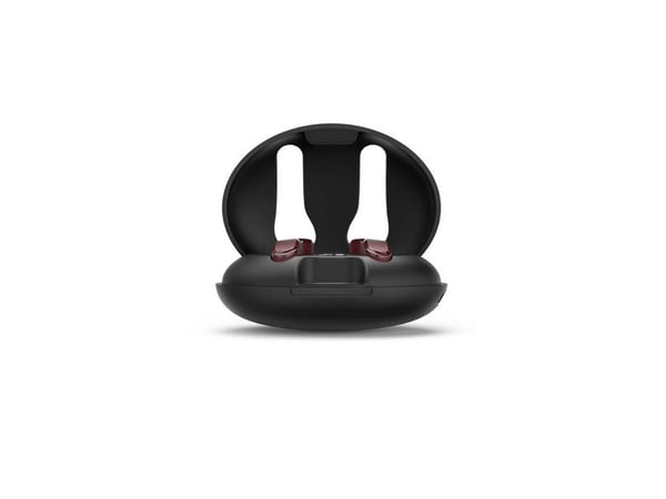 Hama Spirit Unchained, True Wireless Stereo (TWS), 20 - 20000 Hz, Musikk, 45 g, Hodesett, Svart, Rød
