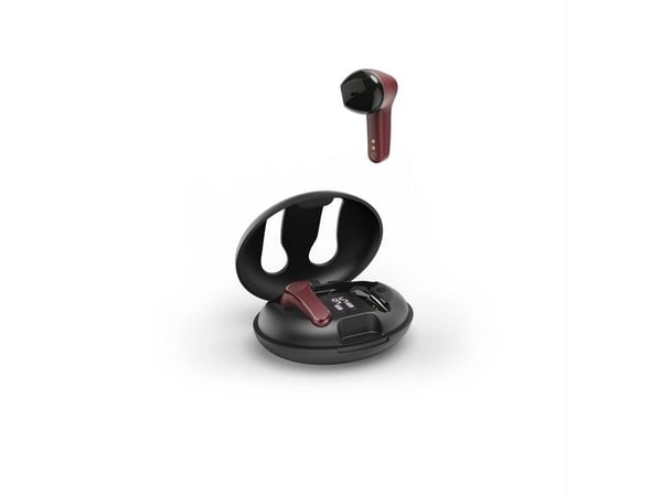 Hama Spirit Unchained, True Wireless Stereo (TWS), 20 - 20000 Hz, Musikk, 45 g, Hodesett, Svart, Rød