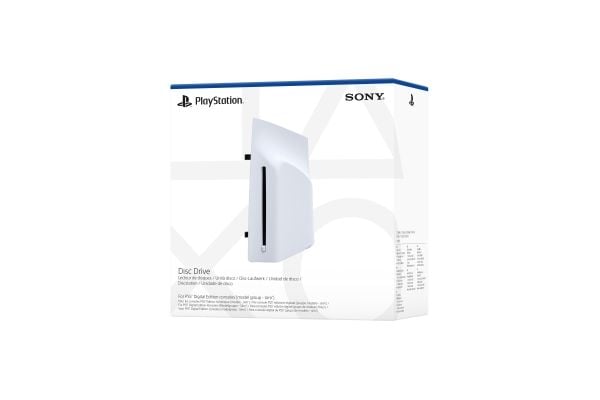 Sony | Playstation® 5 Slim Disc Drive - Blu-Ray - Hvid