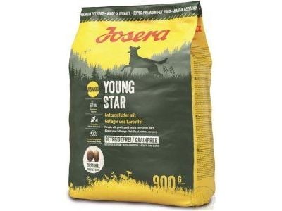 Josera YoungStar, Universell, Alle hunderaser, Potet, Fjærfe, 900 g