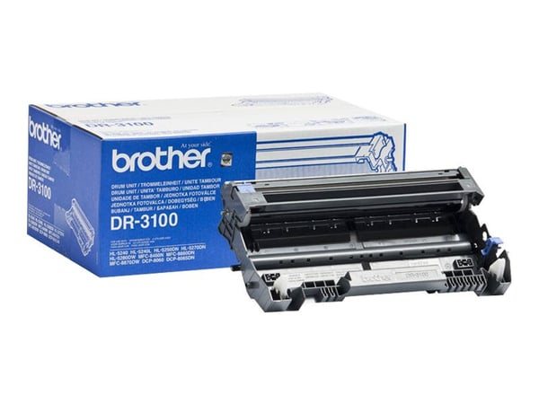 Brother DR3100 - Original - trommelsett - for Brother HL-5240, HL-5250, HL-5270, HL-5280, MFC-8460, MFC-8860, MFC-8870