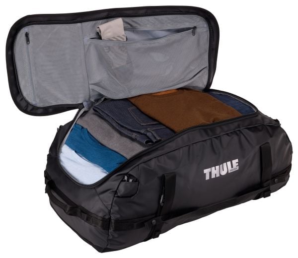 Thule Chasm - Dyffelpakke - 90L - 900D polyester, phthalate-free laminate - svart
