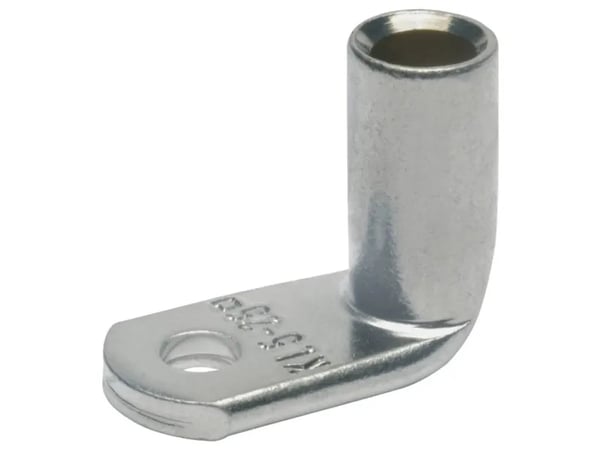 Klauke 52R12, Rörformig ringkabelsko, Plåtburk, Vinklad, Rostfritt stål, Koppar, 240 mm ²