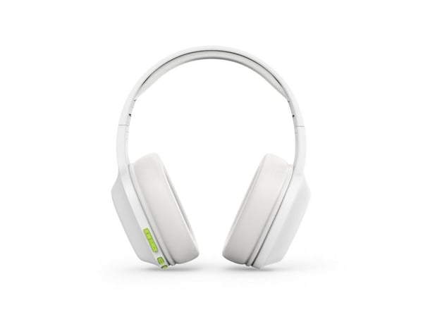 Hama Spirit Calypso II - Hodetelefoner med mikrofon - on-ear - Bluetooth - trådløs, kablet - 3,5 mm jakk - hvit
