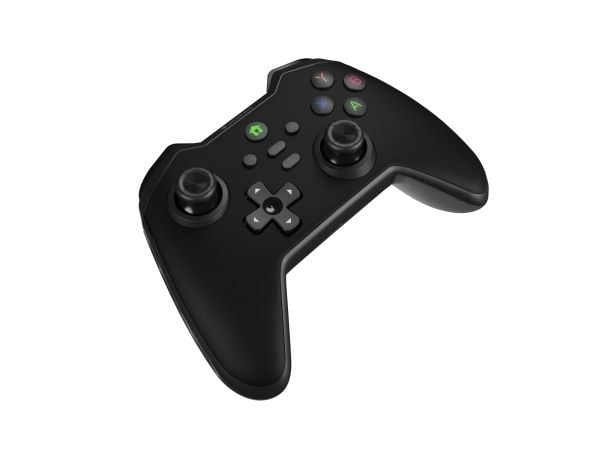 Genesis Mangan 400 - Håndkonsoll - 19 knapper - trådløs - Bluetooth - svart - for Asus Rog Ally, Nintendo Switch, Steam Deck, Android, iOS, MAC, PC