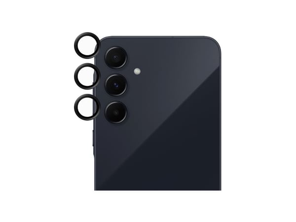 SAFE. by PanzerGlass - Linsebeskytter for mobiltelefon - svart - for Samsung Galaxy A55