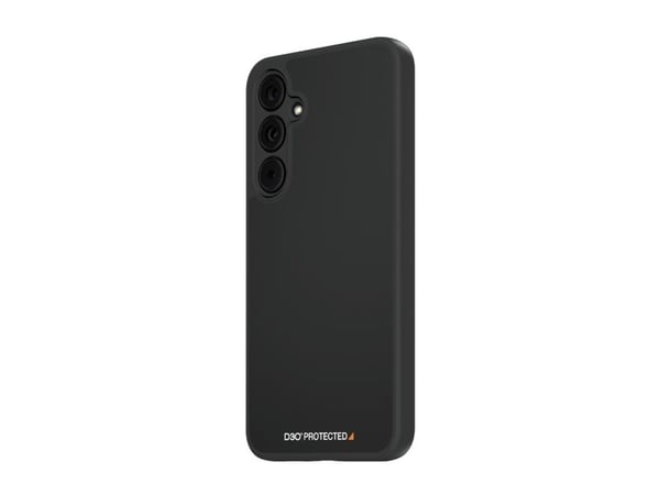 PanzerGlass HardCase - Black Edition - bagsidecover til mobiltelefon - D3O Bio - sort - for Samsung Galaxy A55