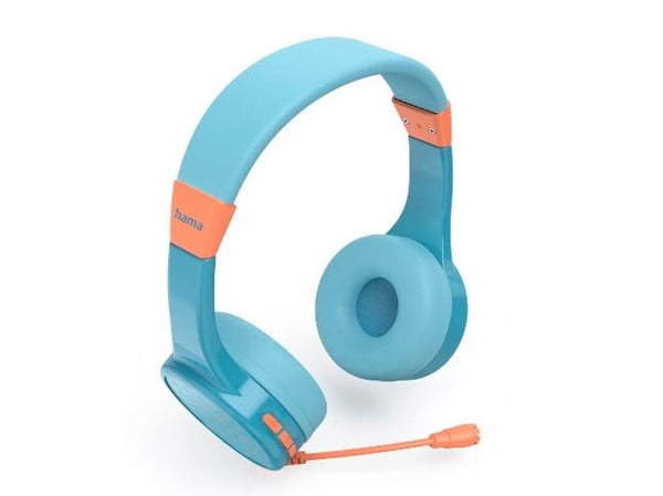 Hama Teens Guard II, Trådløs, 20 - 20000 Hz, Samtaler/musikk, 90 g, Hodesett, Blå, Oransje