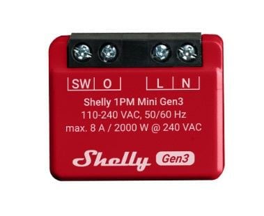 Shelly Plus 1PM Mini (Gen3)