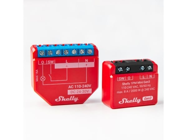 Shelly Plus 1PM Mini (Gen3)