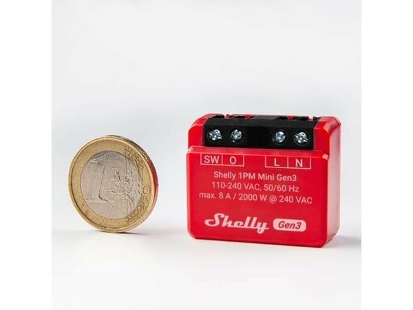 Shelly Plus 1PM Mini (Gen3)