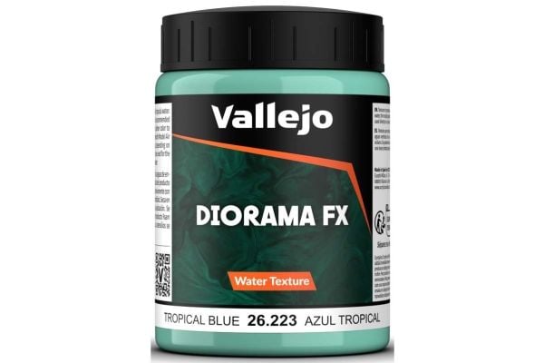 Vallejo 26.223 - Diorama FX - Water Textures - Tropical Water (200 ml)