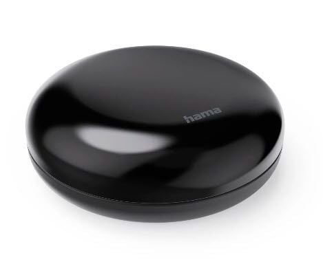 Hama 00176639, Universell, IR Kabelfri, Tale, Oppladbar, Svart