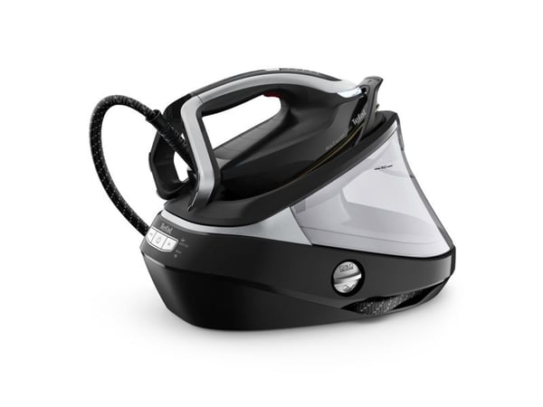 Tefal Pro Express Vision GV9821E0 - Dampstrykejern med automatisk slukking - såleplate: Durilium AirGlide Autoclean - 3000 W - svart