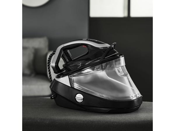 Tefal Pro Express Vision GV9821E0 - Dampstrykejern med automatisk slukking - såleplate: Durilium AirGlide Autoclean - 3000 W - svart