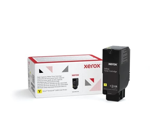 Xerox - Høykapasitets - gul - original - tonerpatron Use and Return