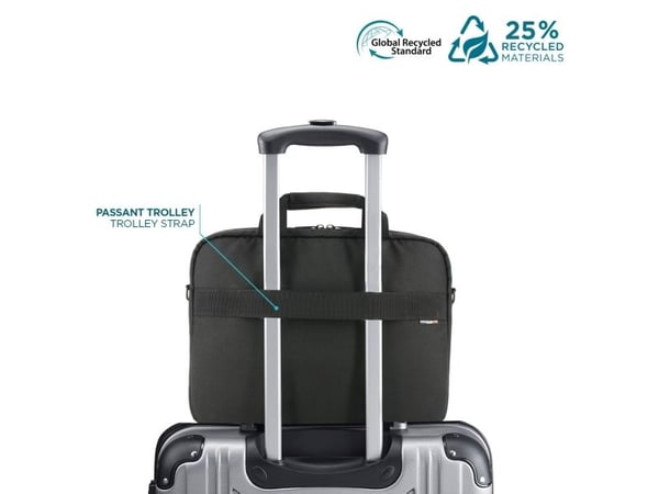 Mobilis THE ONE - Notebookbæreveske - 25 % resirkulert - 14" - 16" - svart