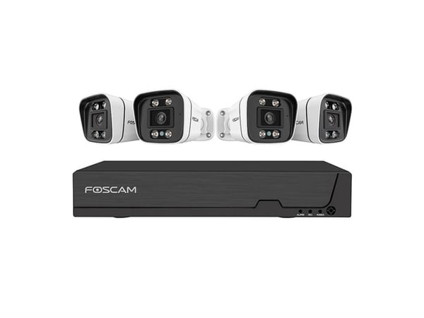 Foscam FNA108E-B4-2T, Koblet med ledninger (ikke trådløs), Boks, RJ-45, Inne/Ute, 6x, 90,1°