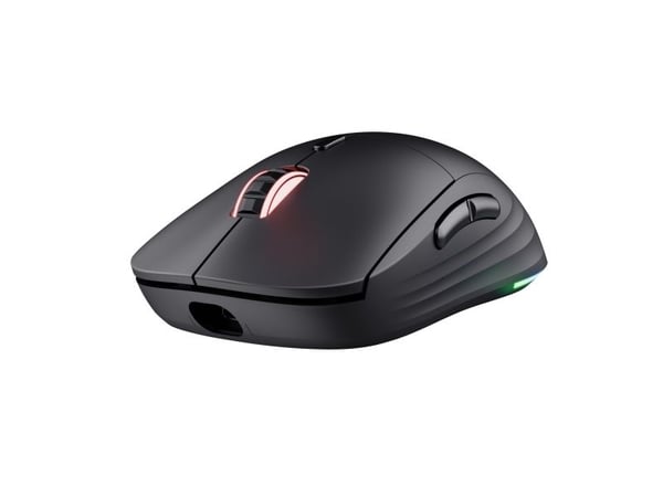 Trust GXT 927 Redex+, Oikeakätinen, Laser, RF Wireless + USB Type-A, 25600 DPI, musta