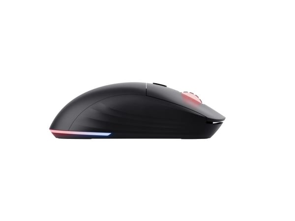 Trust GXT 927 Redex+, Oikeakätinen, Laser, RF Wireless + USB Type-A, 25600 DPI, musta