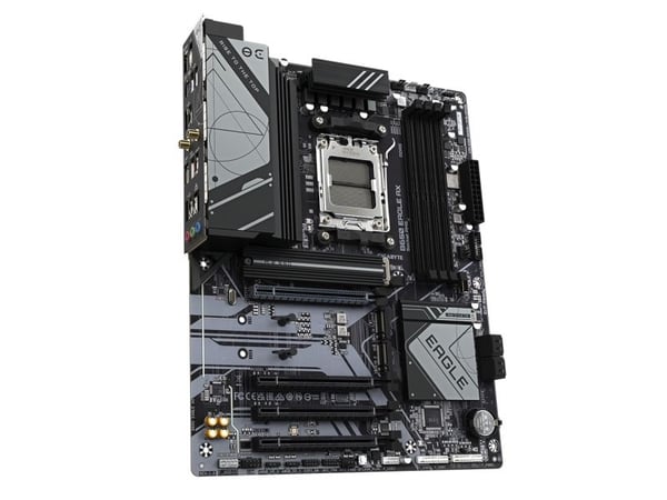 Gigabyte B650 EAGLE AX - Moderkort - ATX - Socket AM5 - AMD B650 Chipuppsättning - USB-C 3.2 Gen 1, USB 3.2 Gen 2, USB 3.2 Gen 1 - Gigabit LAN - in...