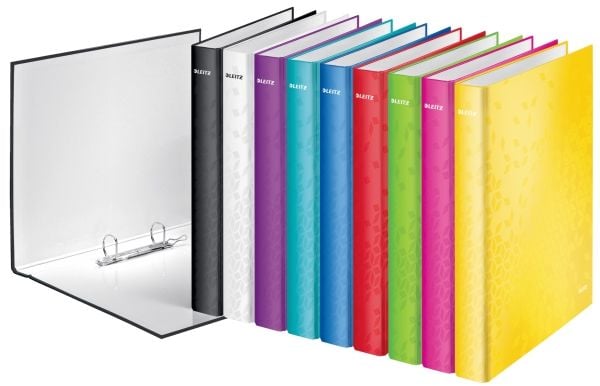 Leitz WOW, A4, Red, 250 sheets, 80 g/m², 2.5 cm, 4 cm