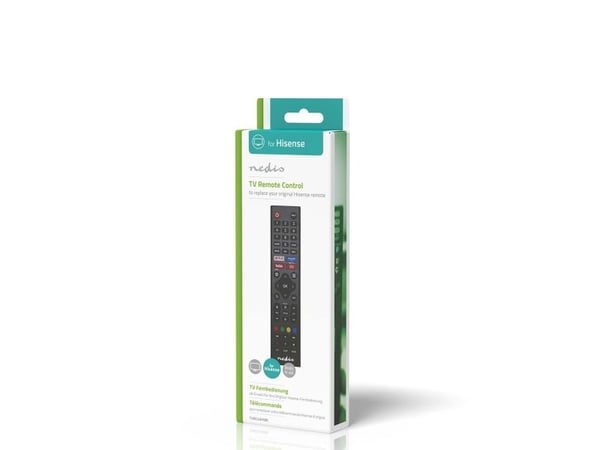 Nedis TVRC45HIBK, TV, IR langaton, Painikkeet, musta