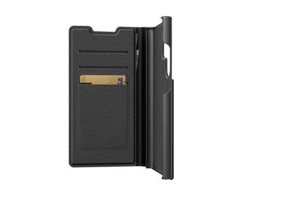 Black Rock The Classic, Folio, Samsung, Galaxy S24 Ultra, 17,3 cm (6.8"), Svart