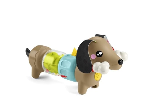 Fisher-Price FP Pets Click & Spin Activity Pup -hienomotoriikkalelu vauvoille, 0,5 vuosi/vuosia, Tuottaa ääntä, Muovi, Monivärinen