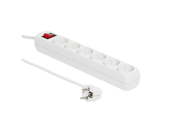 Microconnect MC-GRU00615WS, 1,5 m, Sisätila, Tyyppi F, Tyyppi F, Valkoinen, VDE, RoHS, CE