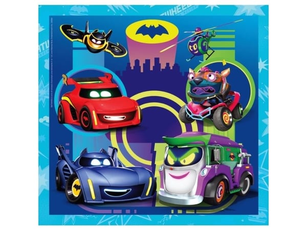 Clementoni Supercolor Batwheels, 48 styck, Serietidning, 5 År
