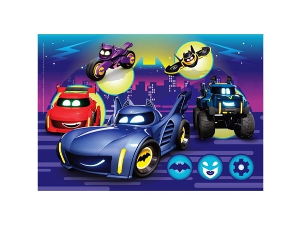 Clementoni Supercolor Batwheels, 20 stk, tegneserier, 3 år