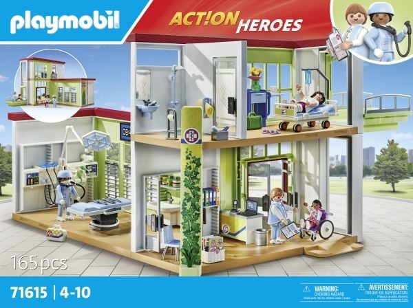 Playmobil Action 71615, Sykehus, 4 år, Flerfarget, Plast