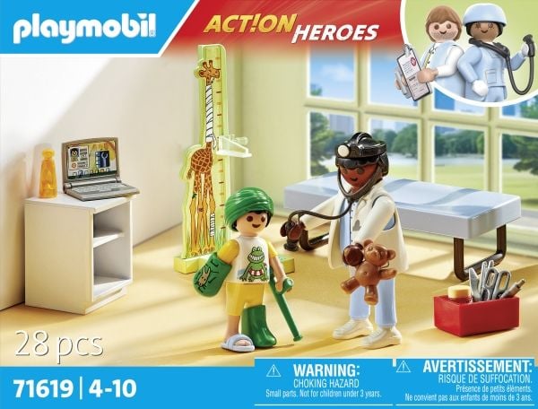 Playmobil Action 71619, Doktor, 4 År, Multifärg, Plast