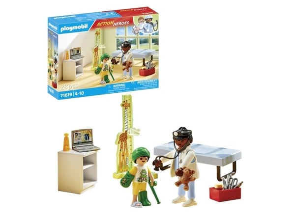 Playmobil Action 71619, Doktor, 4 År, Multifärg, Plast