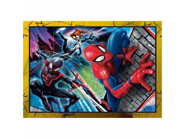 Clementoni Puslespil Spider-Man, 4i1