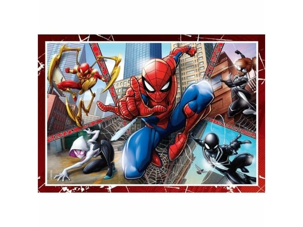 Clementoni Puslespil Spider-Man, 4i1