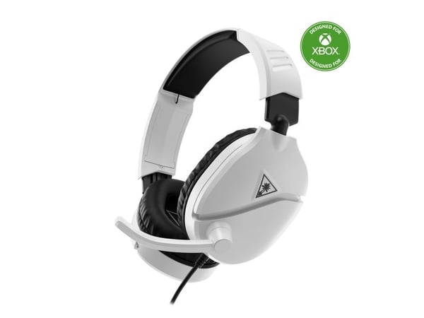 Turtle Beach Recon 70 - For Xbox - hodesett - full størrelse - kablet - 3,5 mm jakk - lydisolerende - hvit