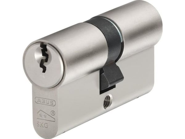 ABUS låscylinder D6 30/35 mm nickel 5K