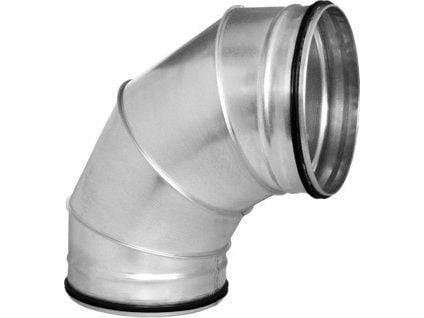 ALNOR segmentböj med packning BSL-250-90