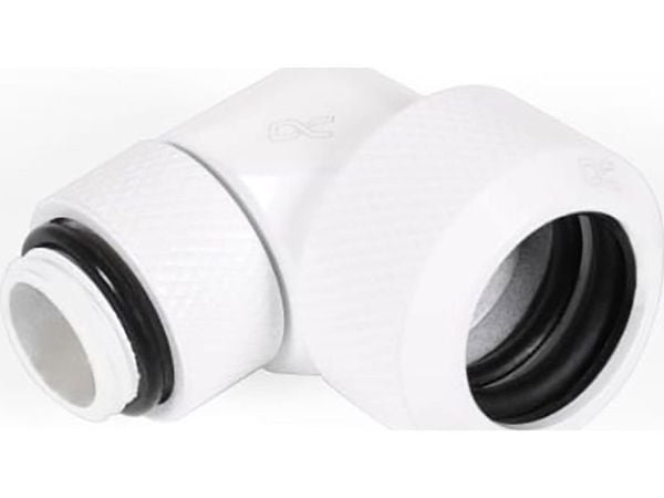 Alphacool Eiszapfen 90° tilkobling G1/4 utv. gjenge til 16 mm hardtube - dreibar (17621)