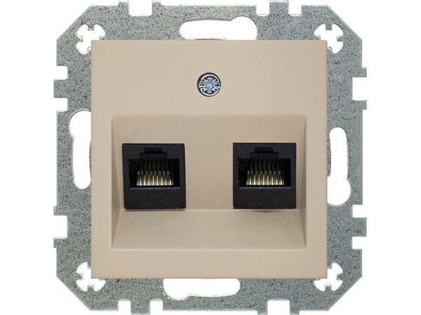 Liregus Ikl-002-01.R/Onc Tietokonepistorasia 2Xrj45
