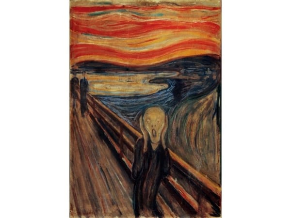 Clementoni Museum Collection Munch The Scream, 1000 stykker, Kunst, 18 år
