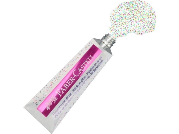 Faber-Castell 125089, Mer, Glitter plakatmaling, 12 ml, 2 stk. |
