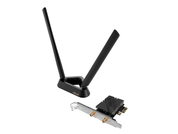 ASUS PCE-BE92BT - Nettverksadapter - PCIe - 802.11a, 802.11b/g/n, 802.11ax, Wi-Fi 7