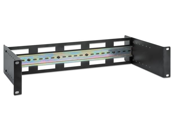 Intellinet 716345, Rackskinne, Aluminium, Svart, 1 stykker, 1,3 kg